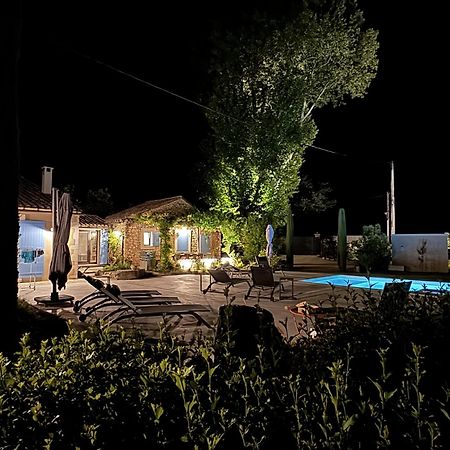 Provencal House With Heated Pool, View Of The Luberon In Robion - Accommodates 12 People. Exterior foto