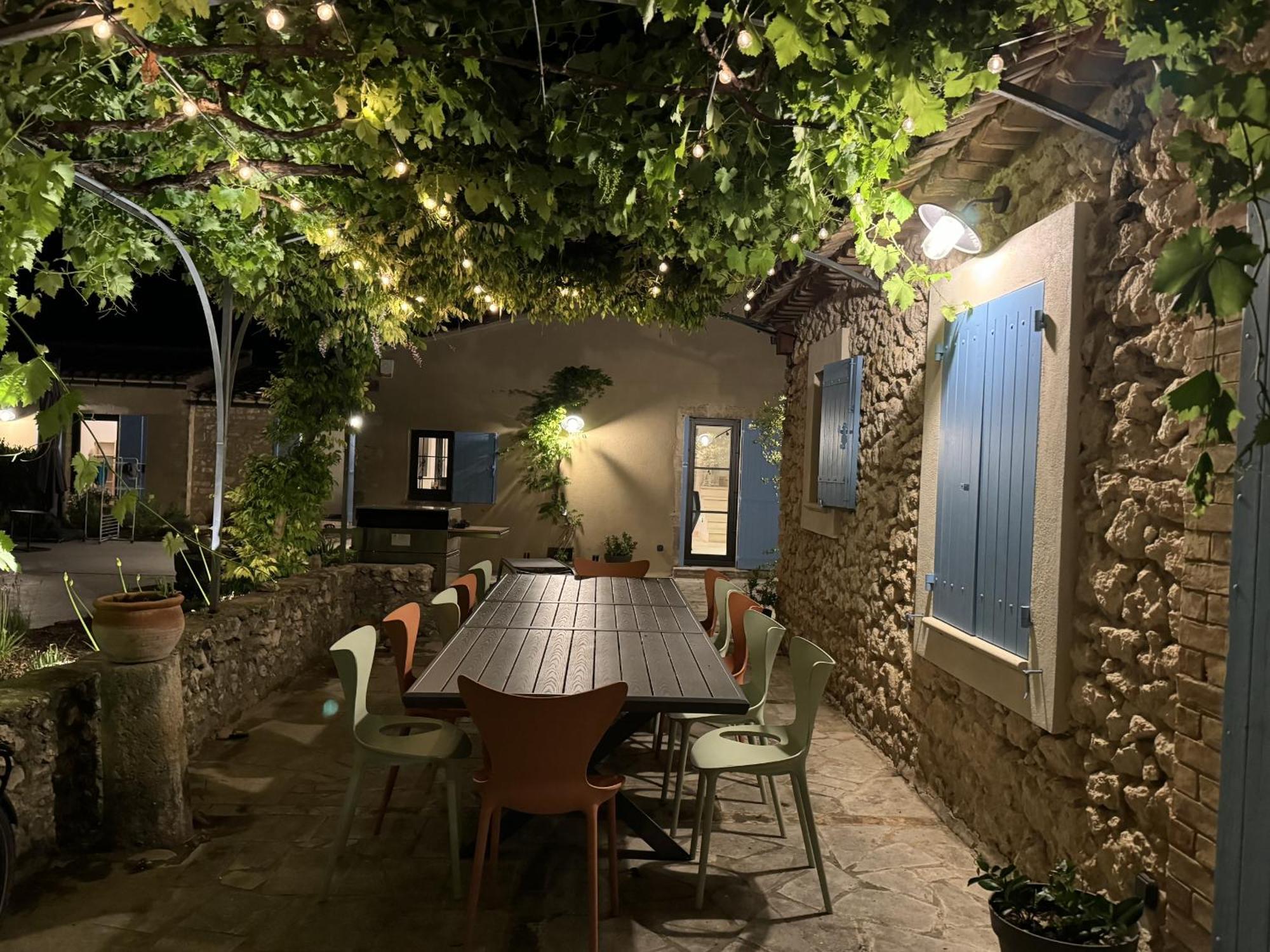Provencal House With Heated Pool, View Of The Luberon In Robion - Accommodates 12 People. Exterior foto