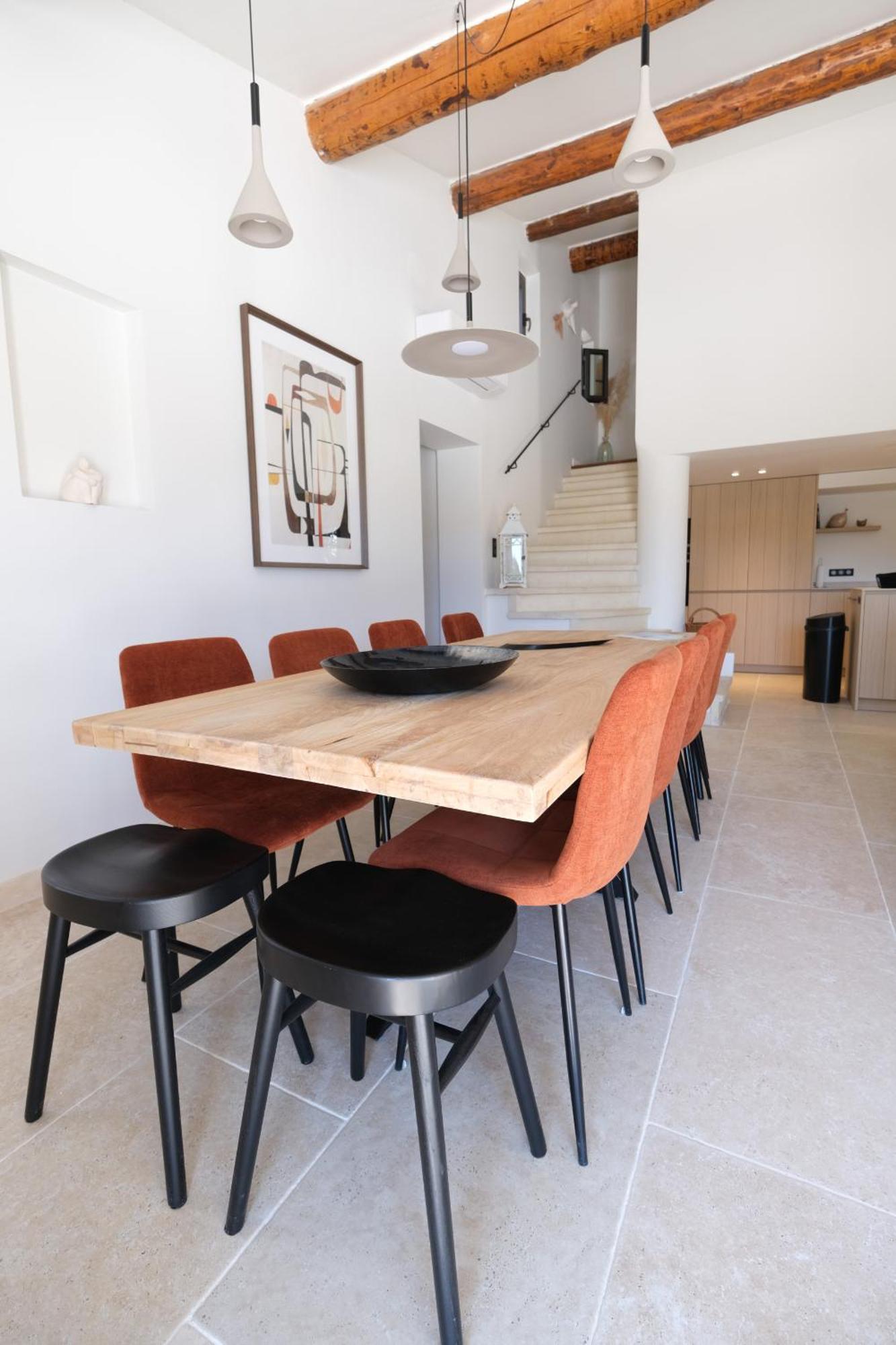 Provencal House With Heated Pool, View Of The Luberon In Robion - Accommodates 12 People. Exterior foto