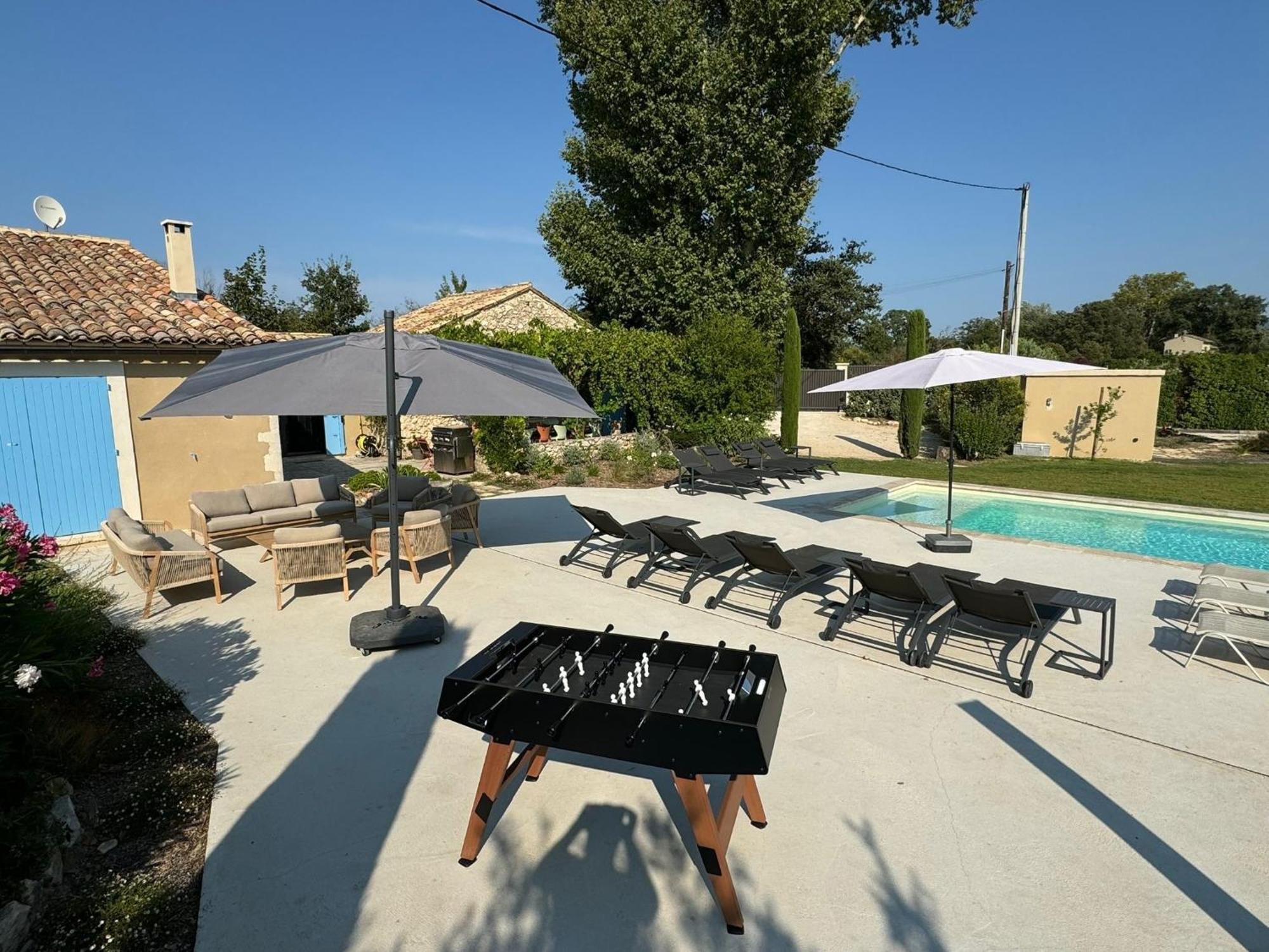 Provencal House With Heated Pool, View Of The Luberon In Robion - Accommodates 12 People. Exterior foto