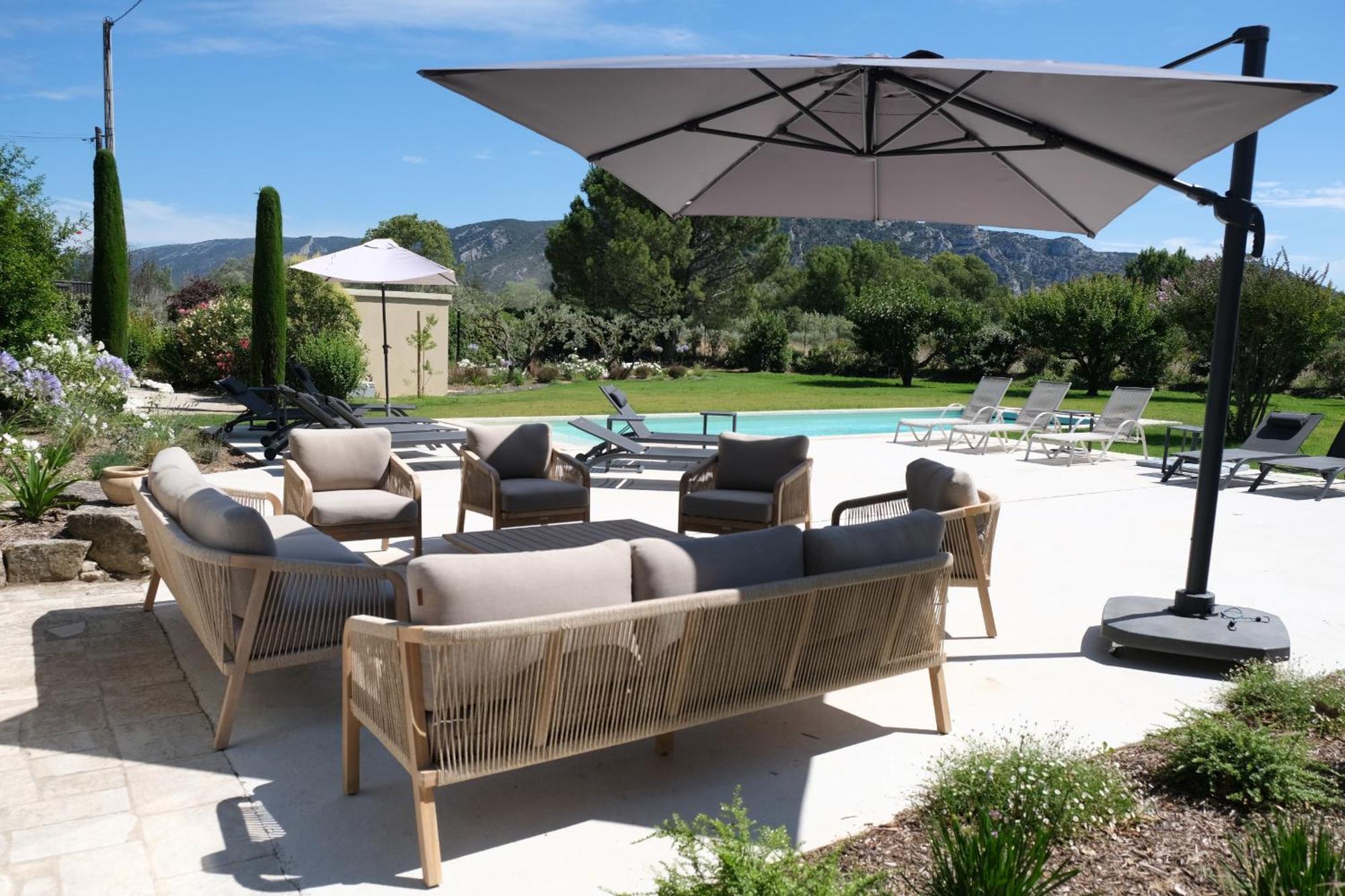 Provencal House With Heated Pool, View Of The Luberon In Robion - Accommodates 12 People. Exterior foto