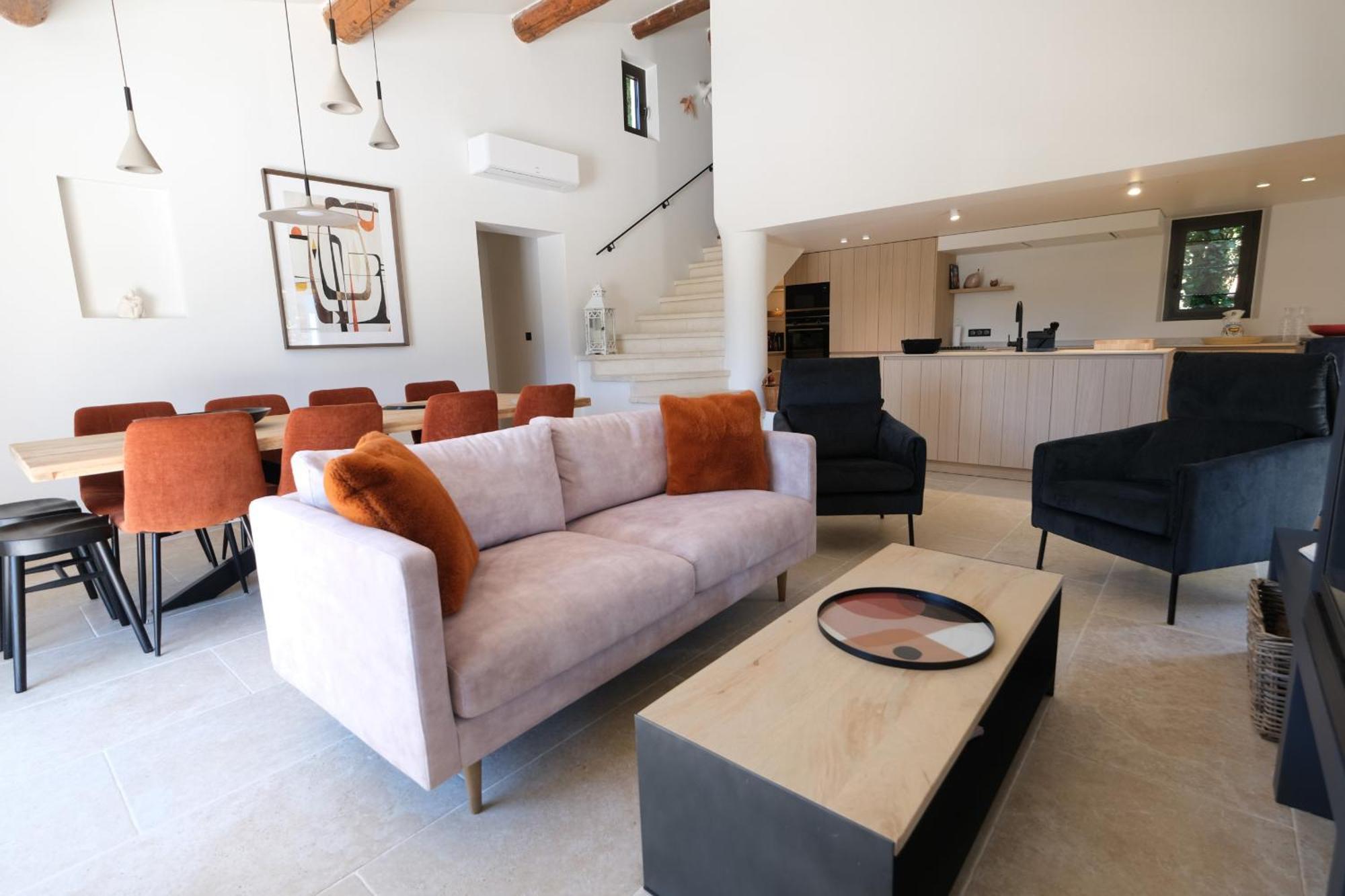 Provencal House With Heated Pool, View Of The Luberon In Robion - Accommodates 12 People. Exterior foto